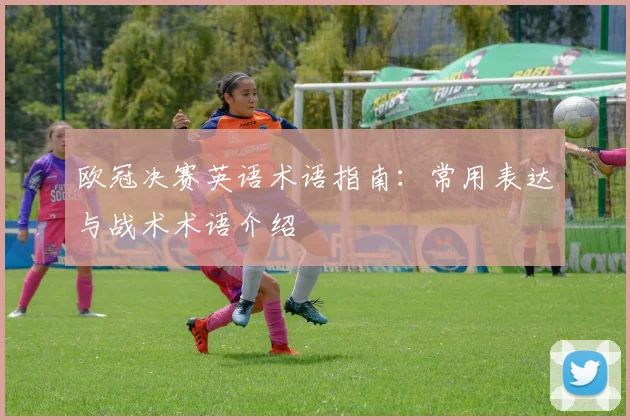 欧冠决赛英语术语指南：常用表达与战术术语介绍